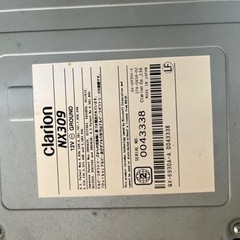 clarion NX309 ナビの画像