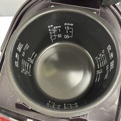 日立 圧力スチーム IHタイプ ジャー炊飯器 [5.5合炊き] 2019年製 RZ-TS102M レッド 炊飯器 札幌市手稲区の画像