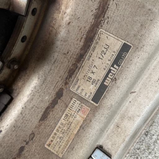 【希少廃盤品】バズレイア weds クレンツェ 18インチ