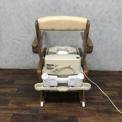🔷🔶🔷WY11/9 アロン化成 ARN-SA20 温水洗浄便座 安寿 シャワピタ はねあげ H ポータブルトイレ 介護 家具調 AR-SA1 ※通電確認済 ※ジャンク🔷🔶🔷の画像