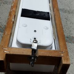 和風タイプ20W蛍光灯球付き　中古品の画像
