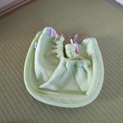 便座カバー　トイレカバー　薄い緑色　パイプ付きの画像