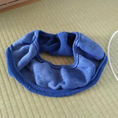便座カバー　トイレカバー　濃い青色の画像