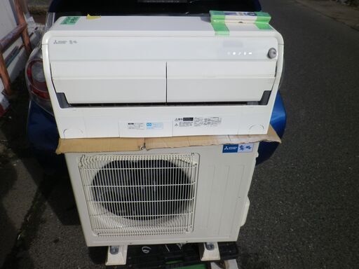 三菱　霧ヶ峰　　14～16畳用エアコン　MSZ-ZW4017S-W　2017年 200V　ムーブアイ、お掃除、イオン・ミスト機能