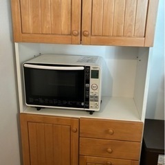 受付終了　食器棚　
