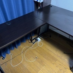 決まりました　L字デスクの画像