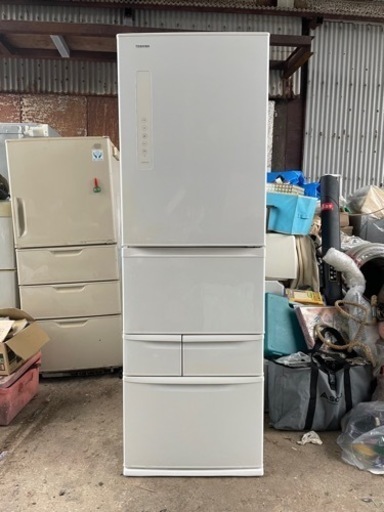 【‼️✨大容量✨‼️】東芝ノンフロン冷凍冷蔵庫 GR-F43G(NU) 426L 2012年 幅60cm奥行70.3cm高さ181.6cm