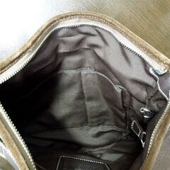 本物 COACH シグネチャー ショルダーバッグ 3574 キャンバス レザー ダークブラウン 斜め掛け コーチ 札幌市東区 新道東店の画像