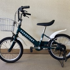 子供用自転車　16インチ　グリーン