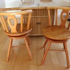 カリモク 囲炉裏付 ダイニングテーブル