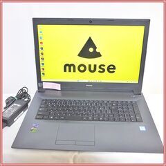 【ゲーミングPC】マウス MB-W880SN-S2-A i7 8750H GTX1050 NVMe 256GB + HDD 1TB メモリ 16GB Office 搭載