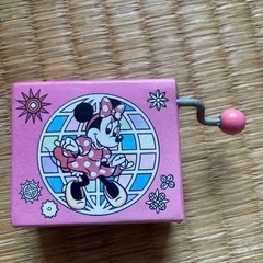 希少　レトロ　ディズニーランド　ミニーマウス　オルゴール