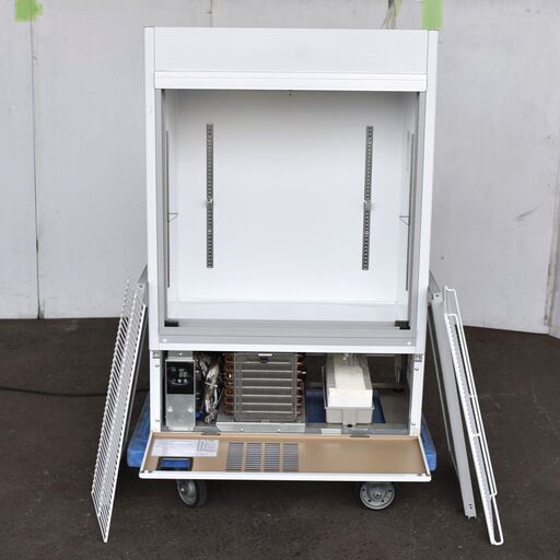 【ヤ取終了4/4】≪yt1113ジ≫ 大和冷機/ダイワ スライド扉小型冷蔵ショーケース 301SAU-12 AC100V 幅80cm 