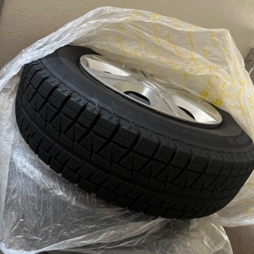 純正ホイール付アイスパートナー2ブリヂストン4本　日本製