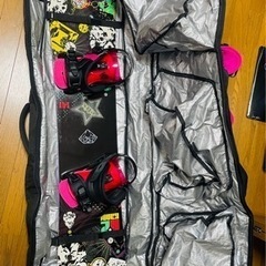 スノーボード ケース キャスターの中古が安い！激安で譲ります