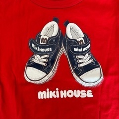 ミキハウス　長袖カットソーの画像