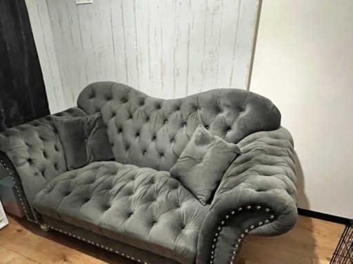 2人掛け　ソファ