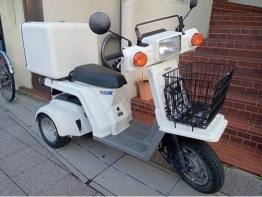 【ジャイロX】50cc リヤボックス付　TD02型　走行距離18900km 整備済　若林自転車　浜大津店　SALE中❗️