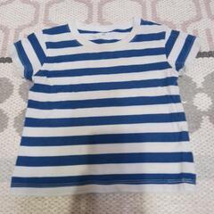 《決まりました》【80cm】ボーダーのTシャツ