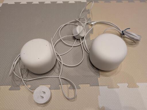 nest wifi と拡張ポイントのセット