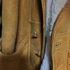 Shearling リアルムートンジャケット　シープスキン　ボアの画像