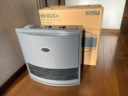 シャープ　セラミックファンヒーターHX-D12S-B