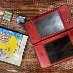 任天堂DS本体とソフトの画像
