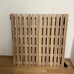 タンスのゲン 折りたたみ桐みすのこベット