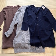 レディース　トップスニット３点（１点は新品です）