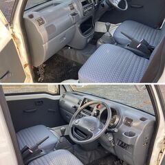 【車検たっぷり】ハイゼット/H19/4WD/7万キロ/マニュアル/スタッドレスの画像