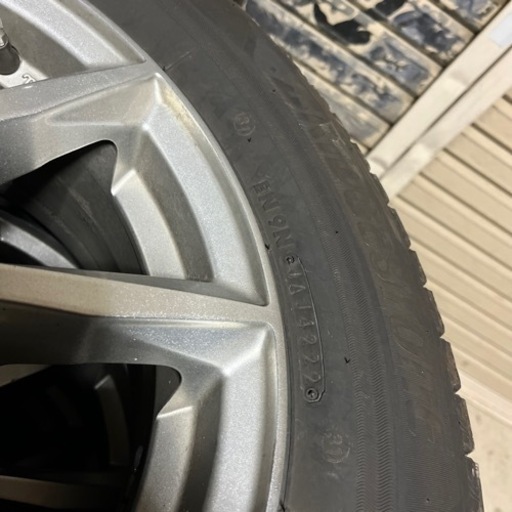  【バリ山】ブリジストン 195/65R15スタッドレス 5穴 15インチ