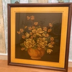 糸で描かれたドット絵　差し上げます
