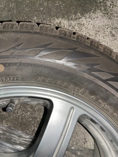195/65/R15 VRX2 19年製造