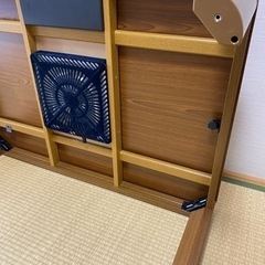 こたつ(高さ調節・通年使用可、一部傷あり)の画像
