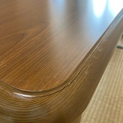こたつ(高さ調節・通年使用可、一部傷あり)の画像