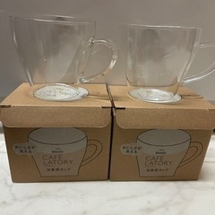 新品　カフェ　おしゃれグラス　セット