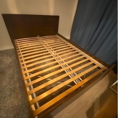 IKEA MALM ダブルベッド フレームのみ