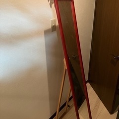 決まりました　スタンドミラー　今週末処分予定です