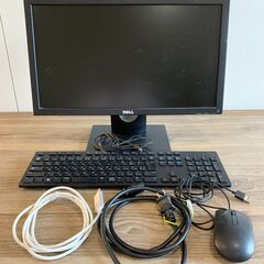 ★全国配送可能★ PC液晶 キーボード マウス コードセット