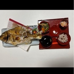 お食い初め膳 生後100日の画像