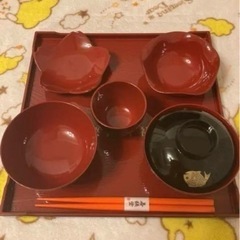 お食い初め膳 生後100日の画像