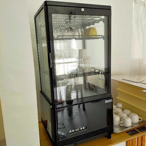 【最終価格】【美品】(レマコム　縦型冷蔵ショーケース　R4G-74SLB
