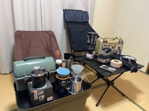 【値下げしました】キャンプ用品まとめて（ヘリノックスチェア、スタンレー商品等々）※分割払いも可能