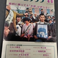 アサヒグラフ　昭和48年4月6日　水俣は終わらない　水俣病　トル...