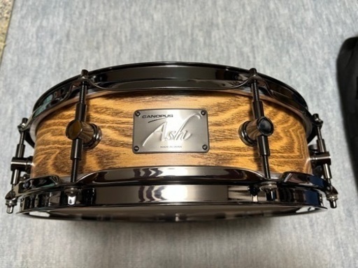 CANOPUS アッシュ＋ポプラ 7plyスネア 14×4