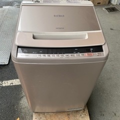 福岡市内配送設置無料　日立製　10kg/全自動洗濯機/BW-KSV100C