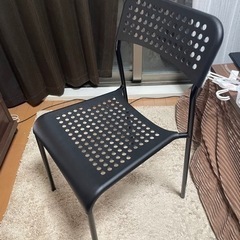 IKEA ADDE アッデ チェア, ブラック　4脚セット