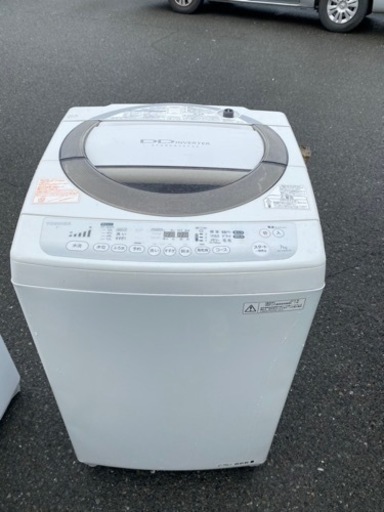 福岡市内配送設置無料　東芝 TOSHIBA AW-70DM-W [簡易乾燥機能付き洗濯機（7.0kg） ピュアホワイト]