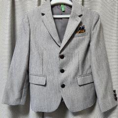 【着用2回】キッズスーツ4点セット 120