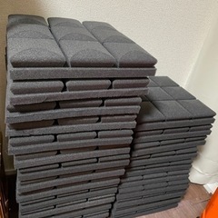 【取引確定】防音剤 正方形 20枚 カット4枚